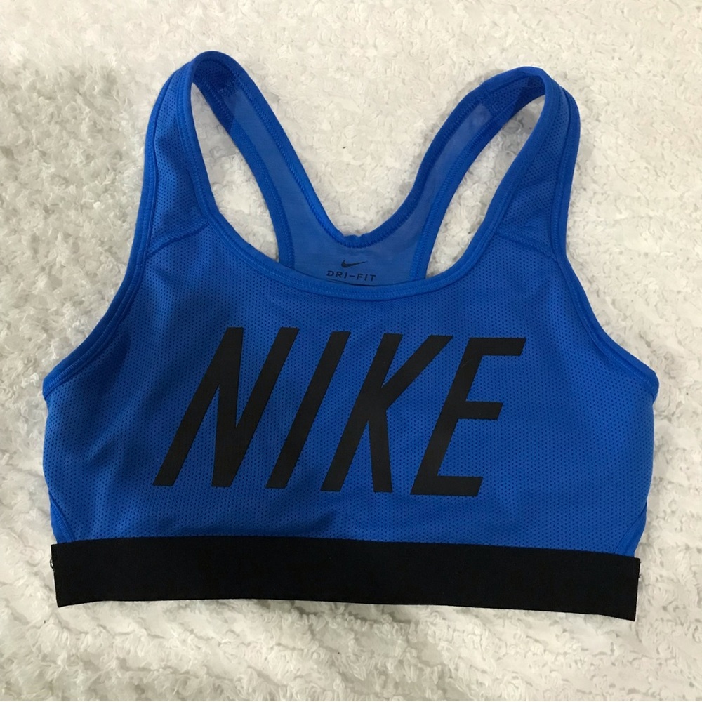 Nike royal blue sports bra